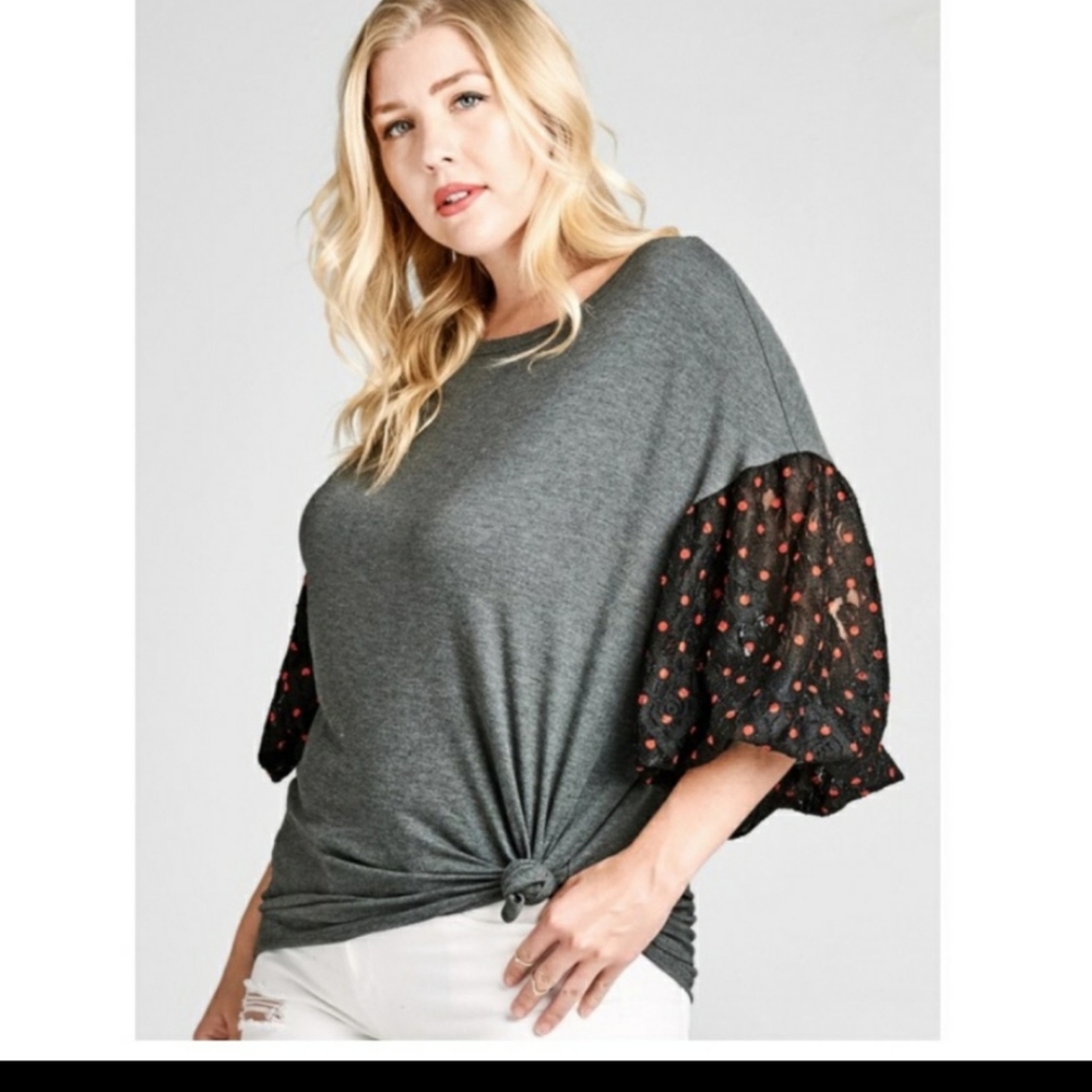 ♥️New boutique Plus size knit top - Picture 5 of 11
